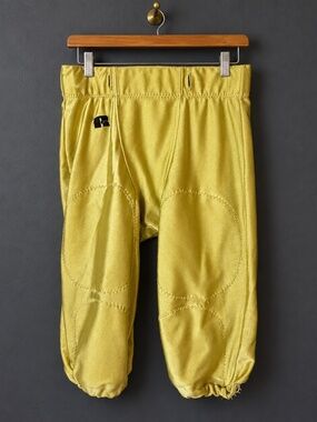 Russell Athletic Gold Football Pants Adult Large Elastic Cuffs READ